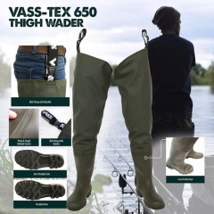 Vass-Tex 650 Thigh Wader by Vass Textiles Limited